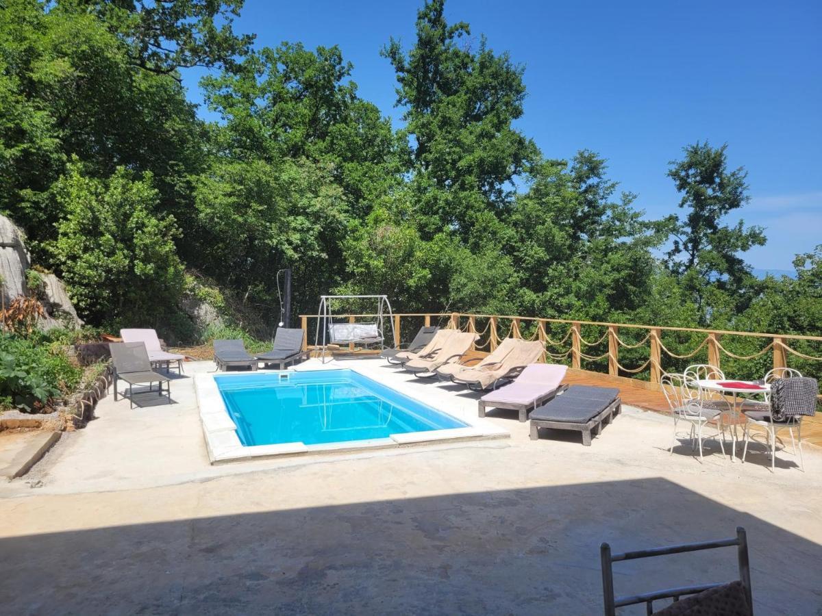 לובראן Apartments Chiara Mit Meerblick Und Pool Und Jacuzzi מראה חיצוני תמונה