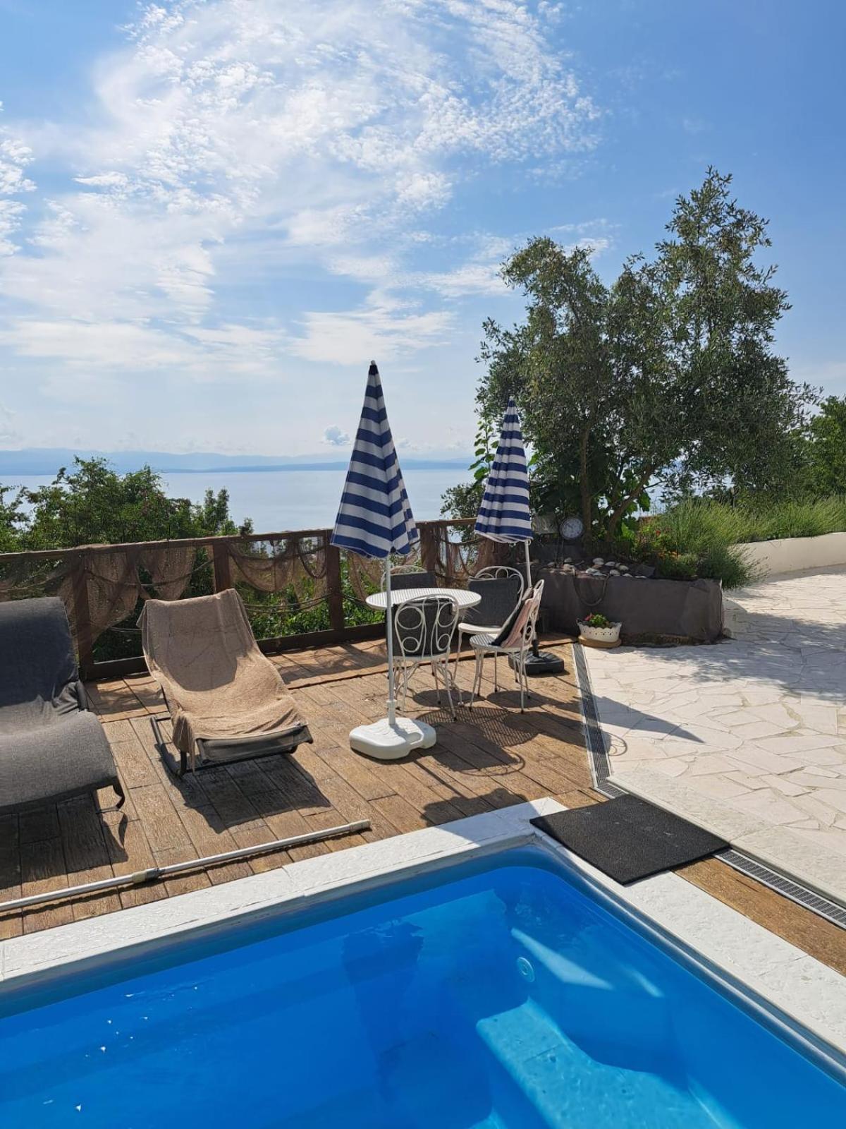לובראן Apartments Chiara Mit Meerblick Und Pool Und Jacuzzi חדר תמונה