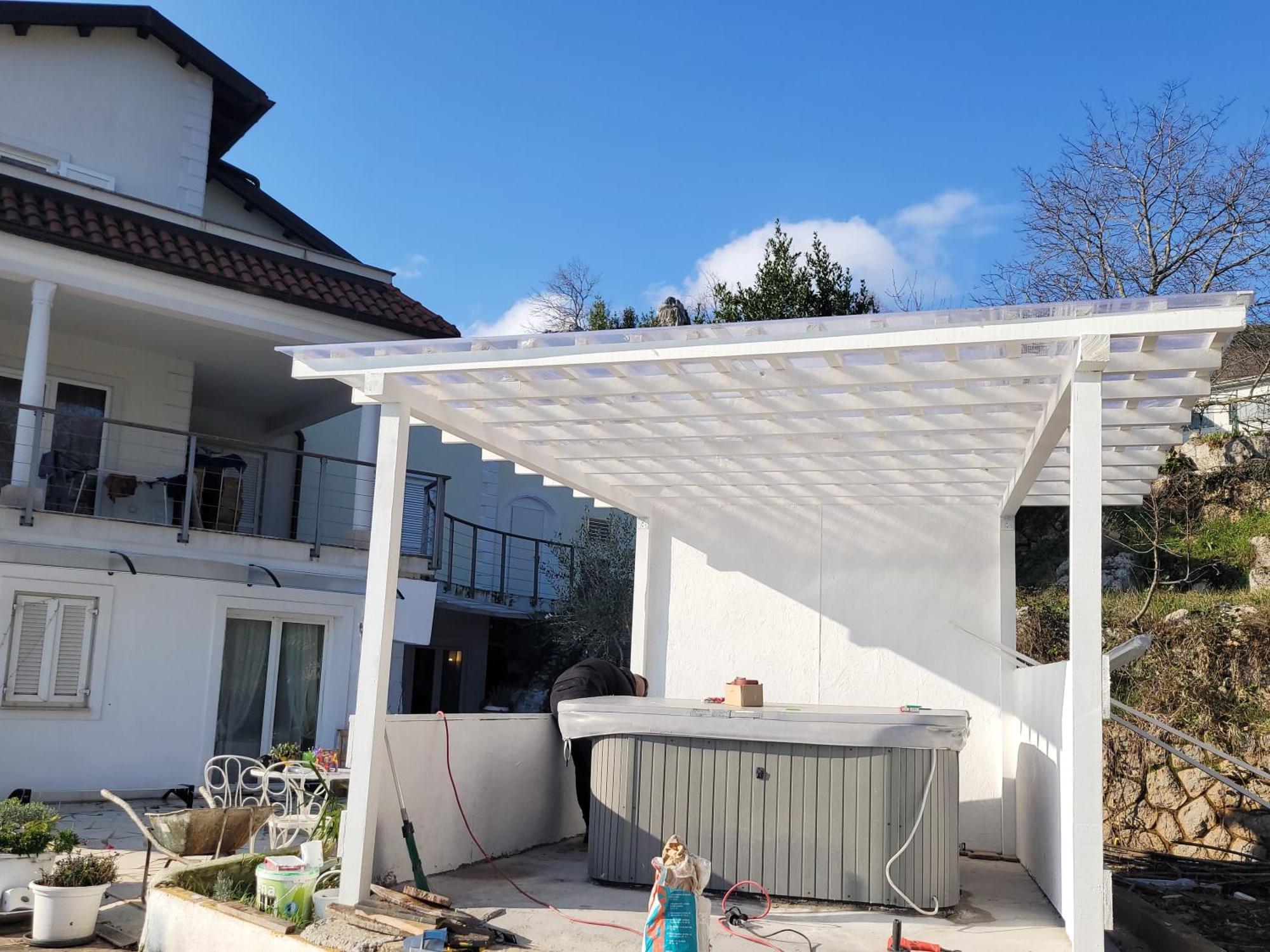 לובראן Apartments Chiara Mit Meerblick Und Pool Und Jacuzzi חדר תמונה