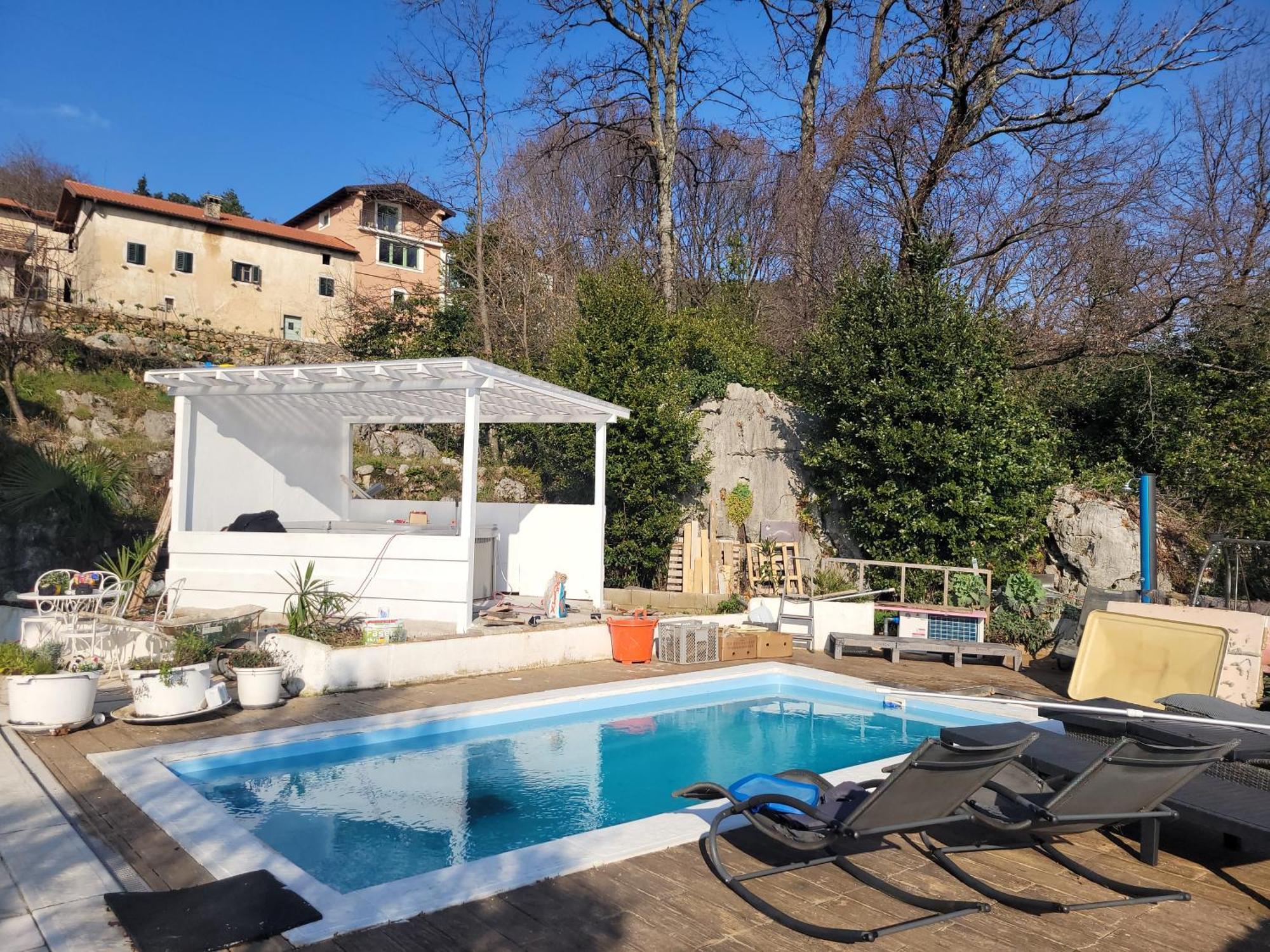 לובראן Apartments Chiara Mit Meerblick Und Pool Und Jacuzzi מראה חיצוני תמונה